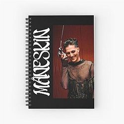 Damiano David Maneskin Spiral Notebook