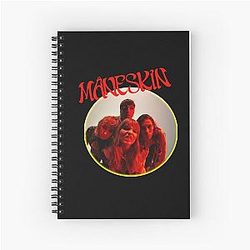maneskin Spiral Notebook