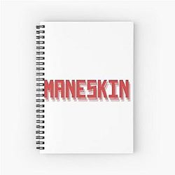 Maneskin-maneskin t-shirts,etc. Spiral Notebook