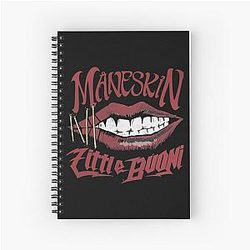 Maneskin Maneskin  Classic . Spiral Notebook