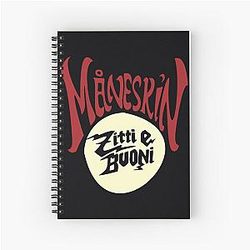  MANESKIN Maneskin	 Spiral Notebook