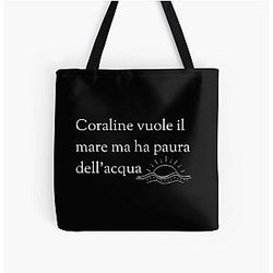 Caroline Maneskin 2 All Over Print Tote Bag