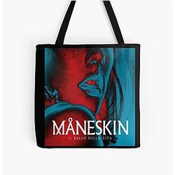 Maneskin damiano- il ballo della vita All Over Print Tote Bag