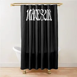 Maneskin Fan Shower Curtain