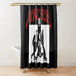 The Black Keys Shower Curtain