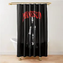 Maneskin Band Stylish Retro Shower Curtain