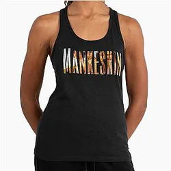 Maneskin Damiano David Rockband Group Tank Top