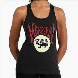 Måneskin Fan Art & Merch Zitti Buoni Racerback Tank Top