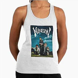 Maneskin Original Vintage Music Band Poster Wall Art Racerback Tank Top