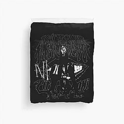 Maneskin Comic Band Poster Duvet Cover