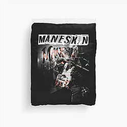 Maneskin Comic Art Band Duvet Cover