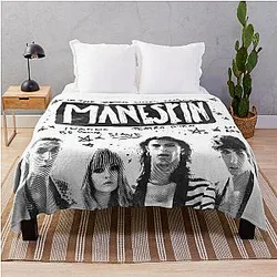Maneskin Doodles Throw Blanket