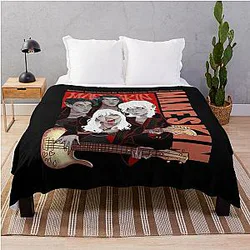 Maneskin - Horror Throw Blanket