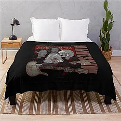 Maneskin Comic Art Band Poster Blanket