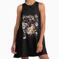 Måneskin 90s A-Line Dress