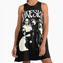 Måneskin Band Retro A-Line Dress