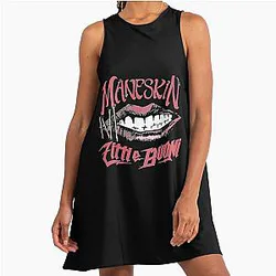 Maneskin T-shirt A-Line Dress