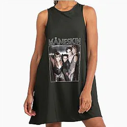 Måneskin Band Merchandising A-Line Dress