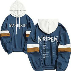 Rock Band Fashion Pullove Maneskin Hoodies