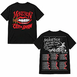 Hot! The Loud Kids Tour Logo  Maneskin T-Shirts