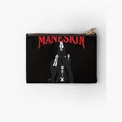 Maneskin Band Stylish Retro Zipper Pouch