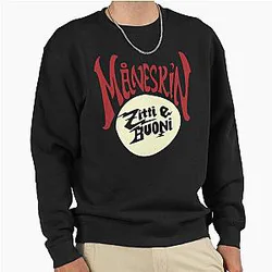 Måneskin Fan Art & Merch Maneskin Zitti Buoni Pullover Sweatshirt