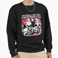 Maneskin Rush Vintage 90s Pullover Sweatshirt