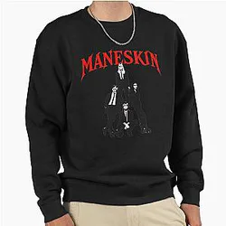 Maneskin Band Stylish Retro Pullover Sweatshirt