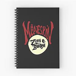 Maneskin Spiral Notebook