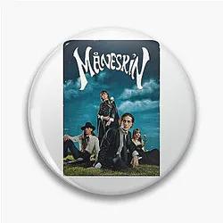 Maneskin Original Vintage Music Band Tee Poster Wall Art Pin