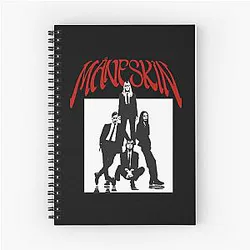 Måneskin Spiral Notebook