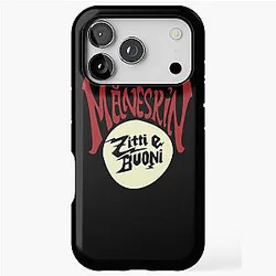Måneskin Fan Art & Merch Maneskin Zitti Buoni iPhone Tough Case