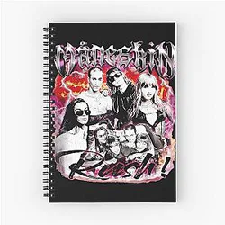Maneskin Rush Vintage Spiral Notebook