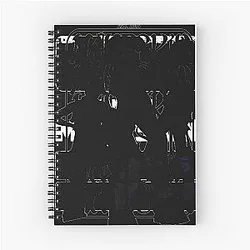 Maneskin Comic Band Poster Notebook