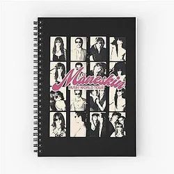 Måneskin Music Tour Spiral Notebook