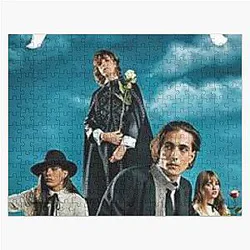 Maneskin Original Vintage Music Band Tee Poster Wall Art Jigsaw Puzzle