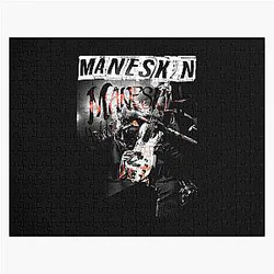 Maneskin Comic Art Band Poster Jigsaw