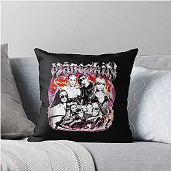 Maneskin Rush Vintage Throw Pillow