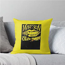 Maneskin Comic Art Poster Throw Pillow
