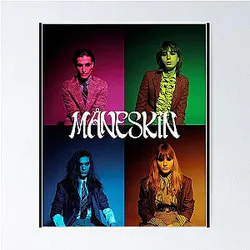 Maneskin 4 Poster