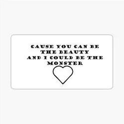 I wanna be your slave - Maneskin Sticker