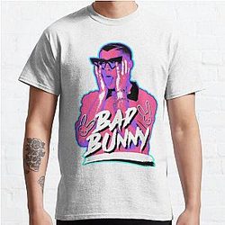 Bad Bunny T-Shirts – Bad Bunny Classic T-Shirt RB3107