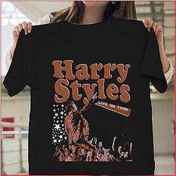 Harry Styles T-Shirts – Live On Tour Harry Styles Gift Tee Shirt