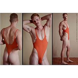 Mankini Wrestling Singlet Thong