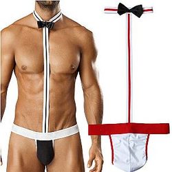 Best Selling Mankini  Waiter Costume