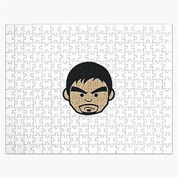 Angry Manny Pacquiao Jigsaw Puzzle by AiReal