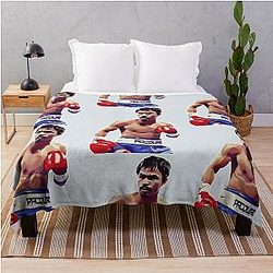 Boxing Fight Manny Pacquiao Throw Blanket