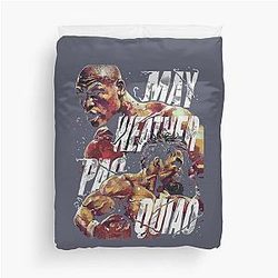 Mayweather vs Manny Pacquiao Duvet Cover