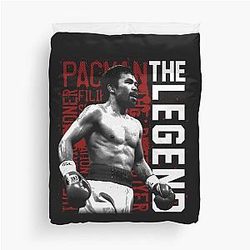 THE LEGEND Manny Pacquiao Duvet Cover