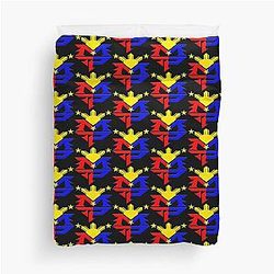 Manny Pacquiao Pacman Boxing Champion Duvet Cover